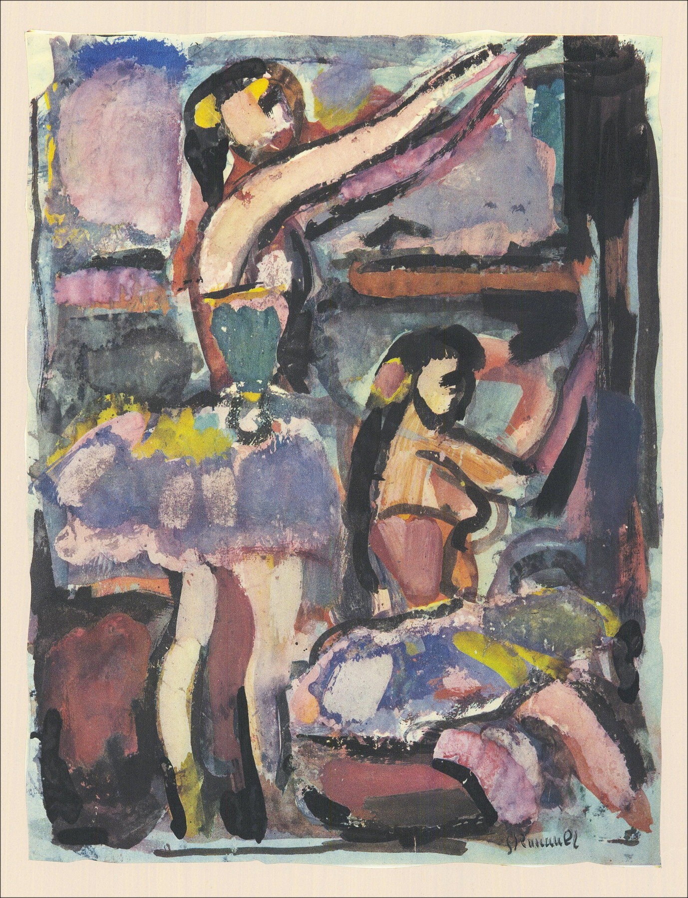 Georges Rouault - Dancers 1943 | Galleria 125