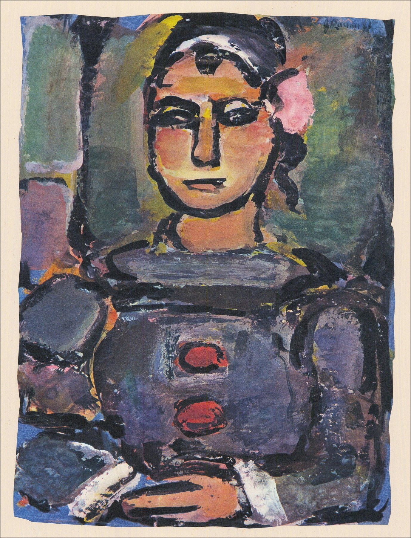Georges Rouault - Black Pierrot 1943
