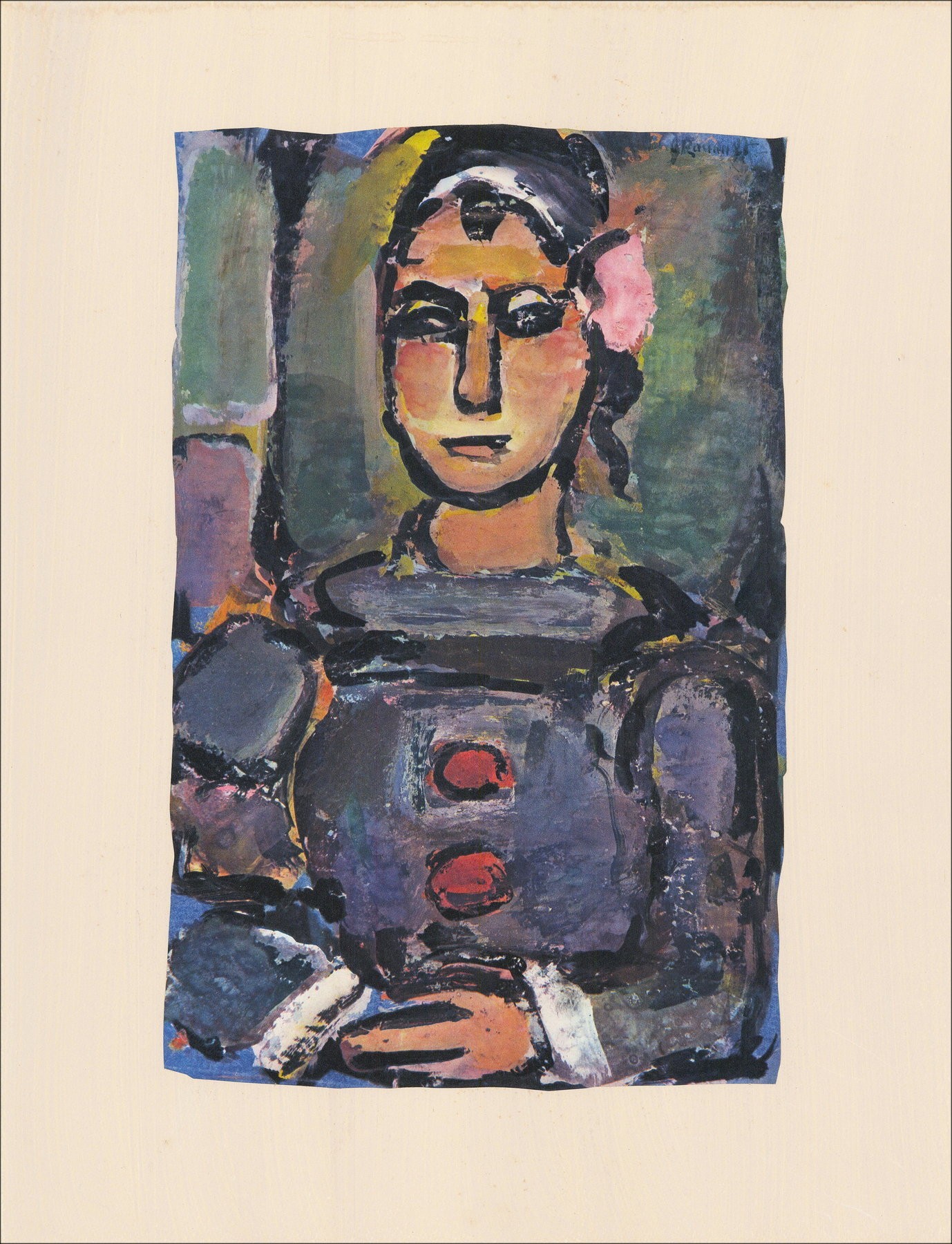 Georges Rouault - Black Pierrot 1943