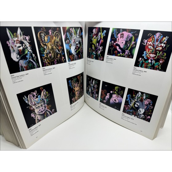 Patrick Moya - Greated Catalog (2 Volumes) + Originalzeichnung in der Tinte