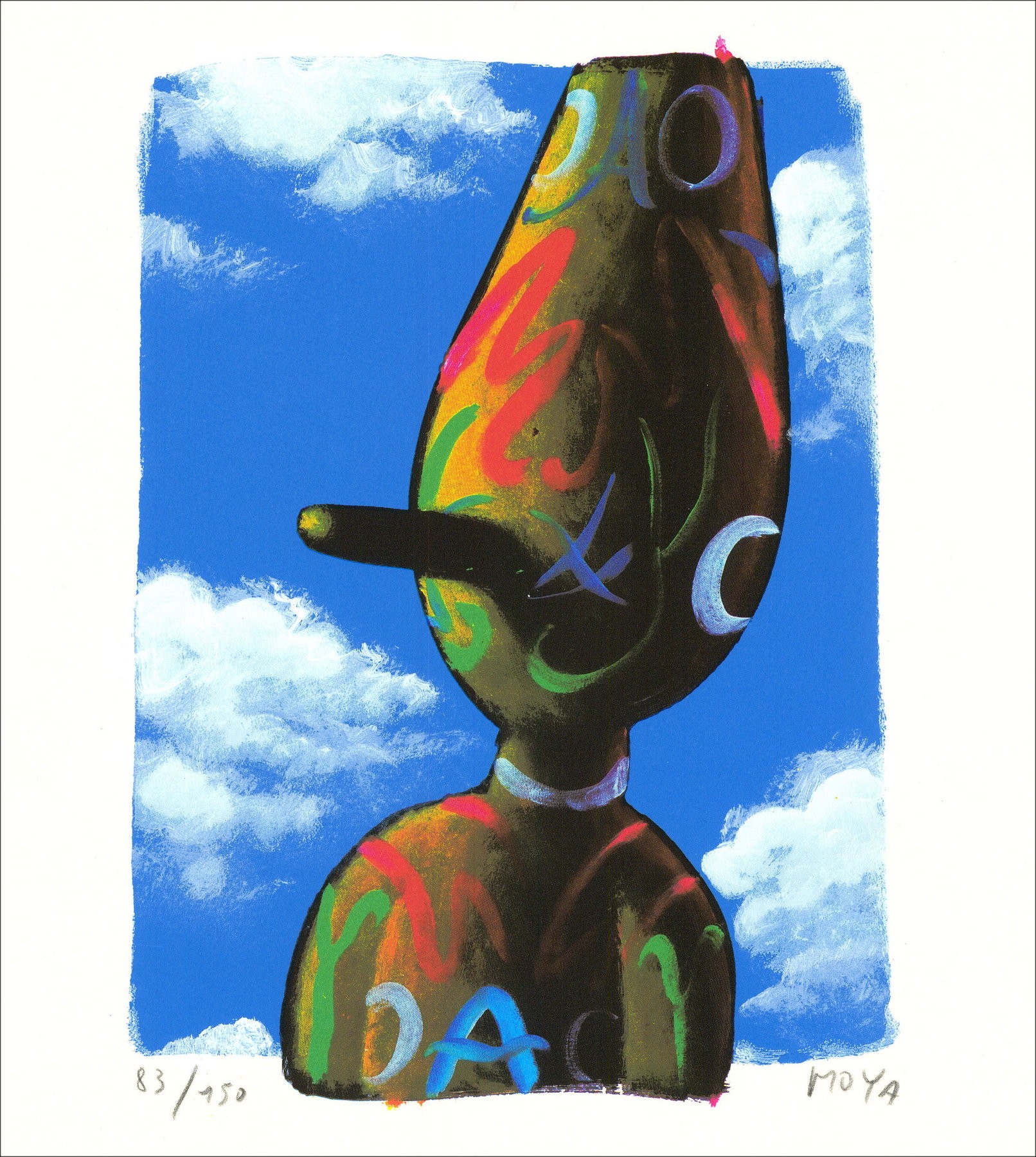 Patrick Moya - een kunstenaar is neus | Galerij 125