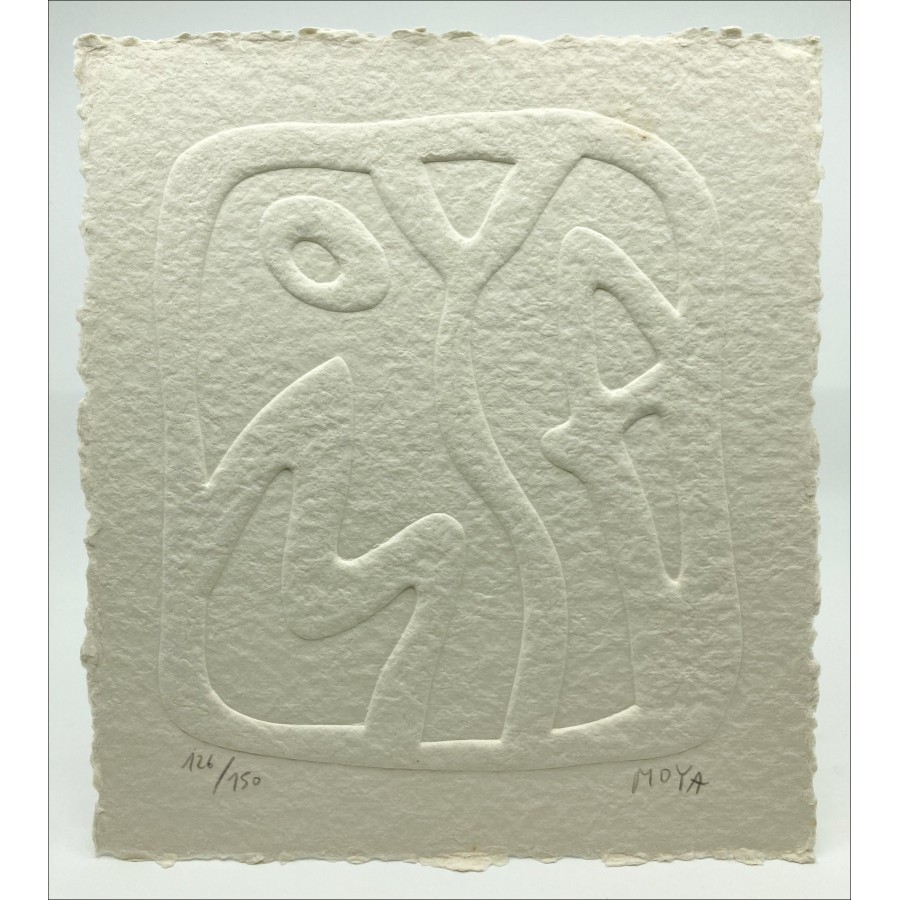 Patrick Moya - Composizione in goffratura | Galleria 125