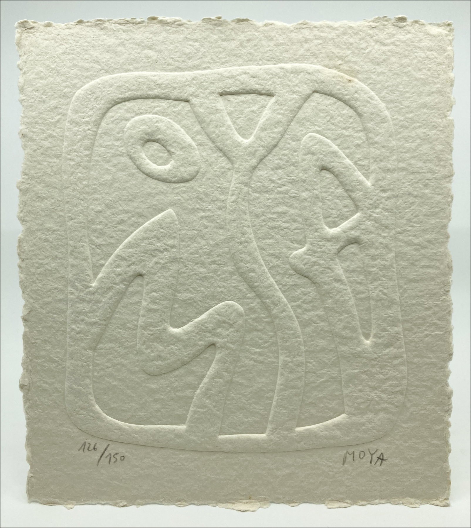 Patrick Moya - Composizione in goffratura | Galleria 125