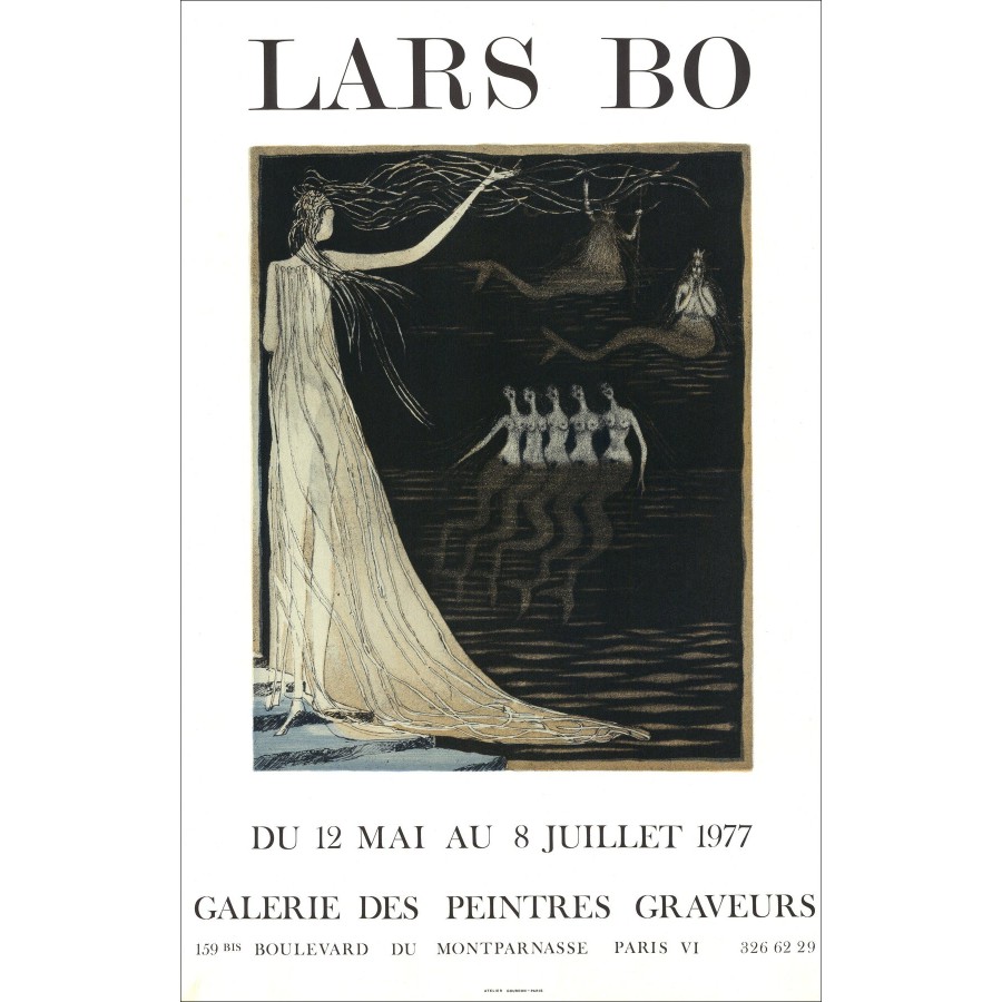 Lars Bo - Exposición de Pintores de Gravers 1977