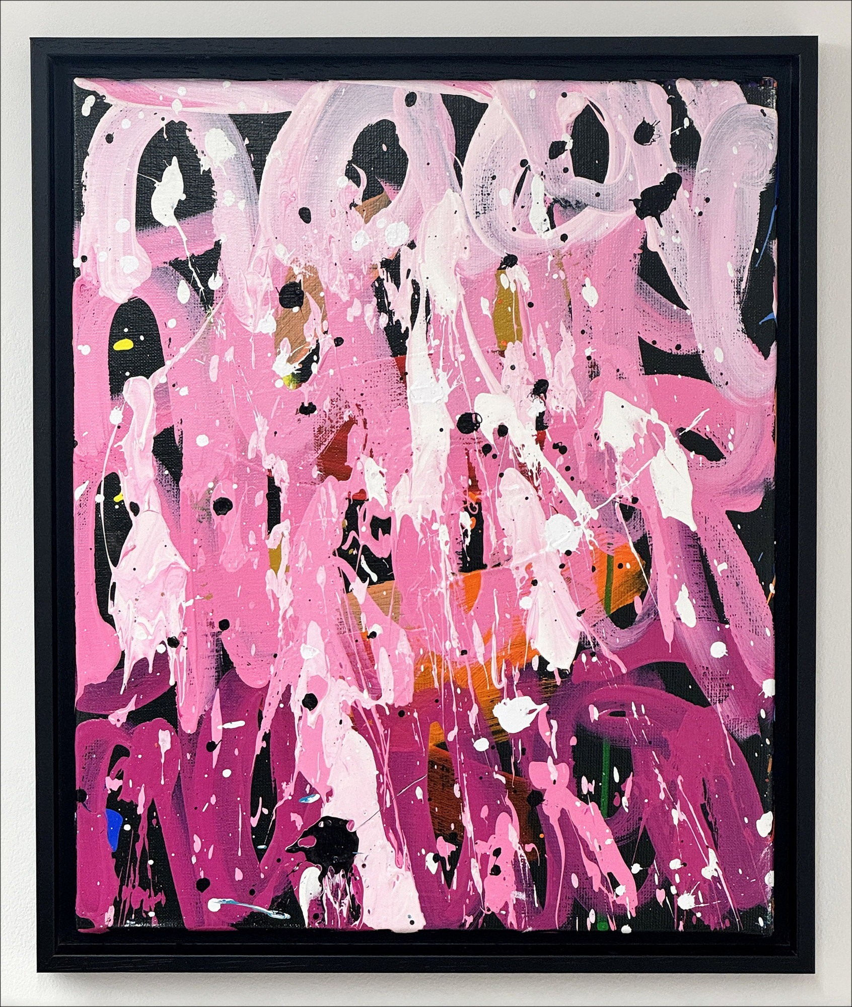 JONONE - Pintura acrílica original sobre lienzo "sin título 01" 46x38cm - 2024