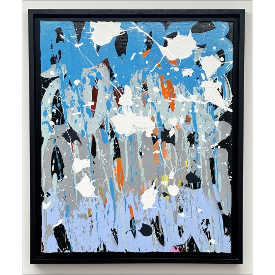 JONONE - Pintura acrílica original sobre lienzo "sin título 02" 46x38cm - 2024