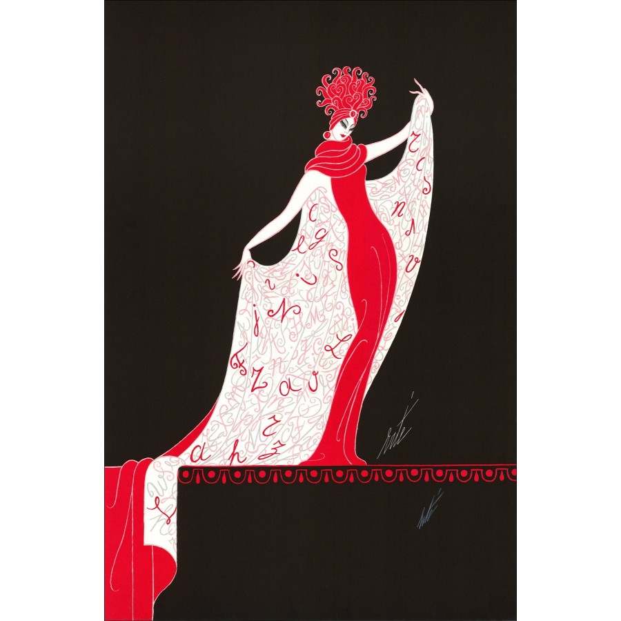 Eré - l'alfabeto | Litografia firmata | Galleria 125