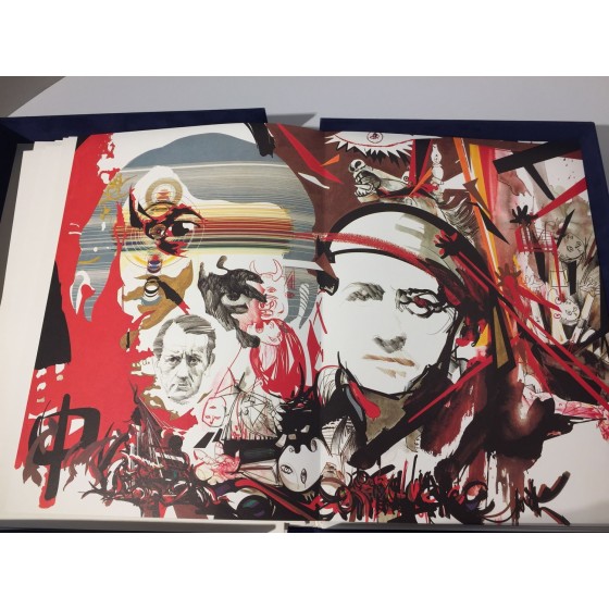 Raymond Moretti ilustres Malraux - Obras 1988