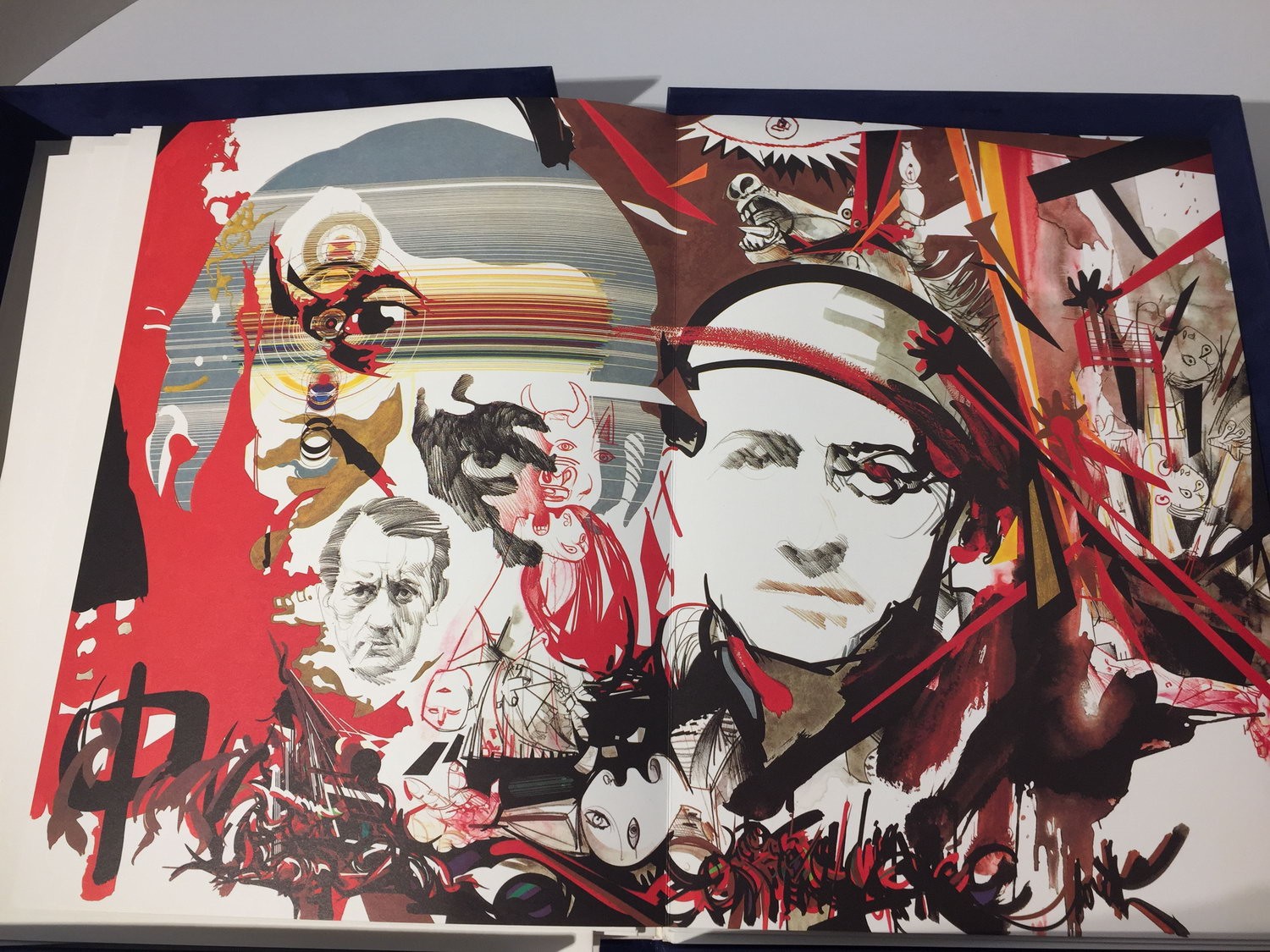 Raymond Moretti Illuster Malraux - Werk 1988 | Galerij 125
