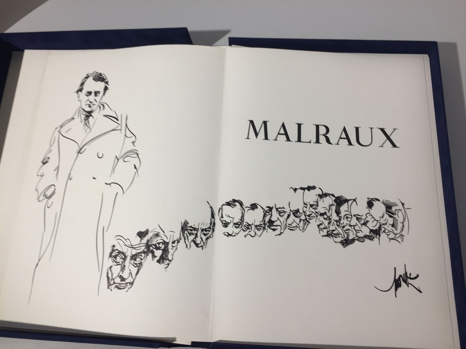 Raymond Moretti Illuster Malraux - Werk 1988 | Galerij 125