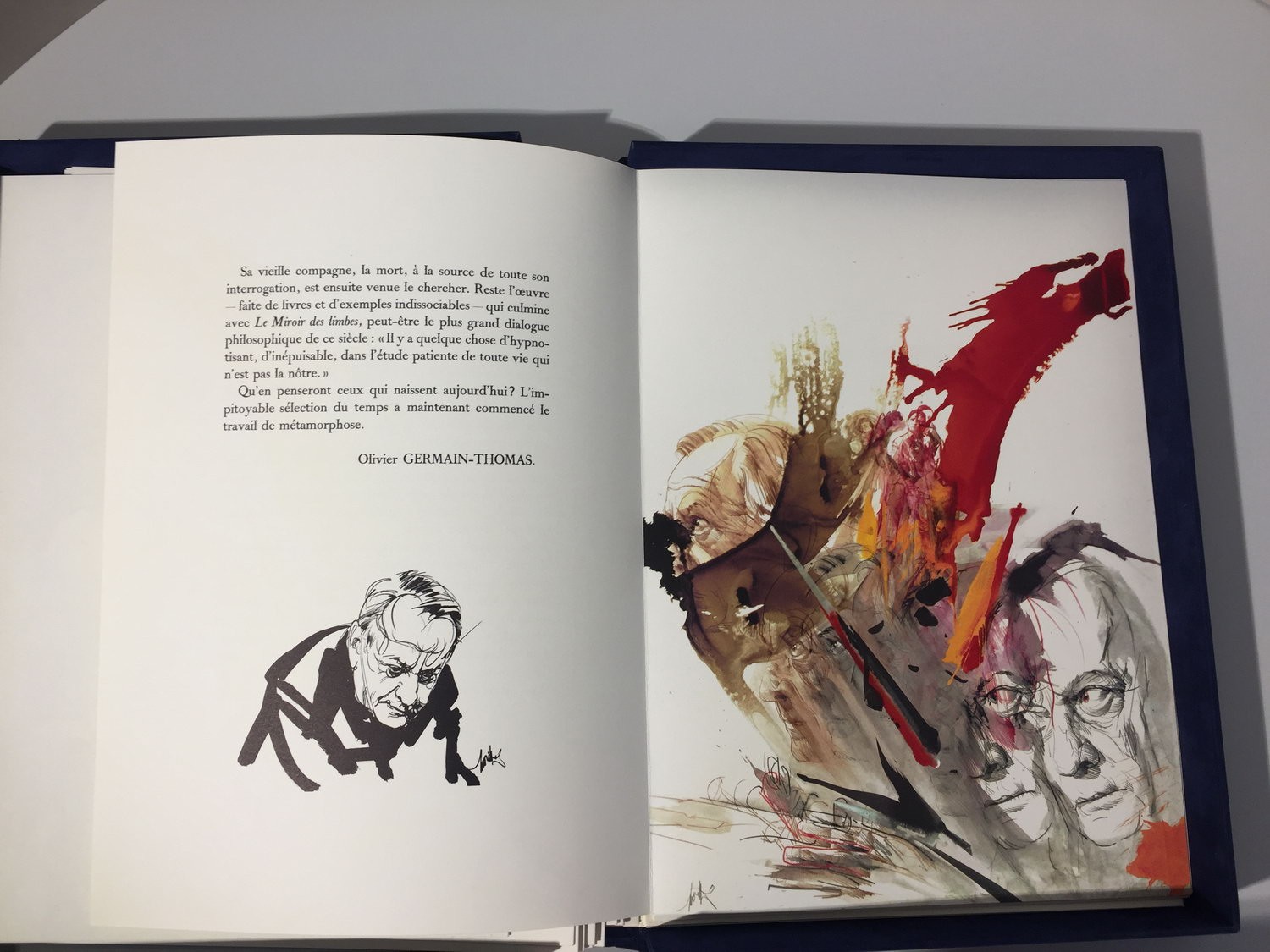Raymond Moretti Illuster Malraux - Werk 1988 | Galerij 125