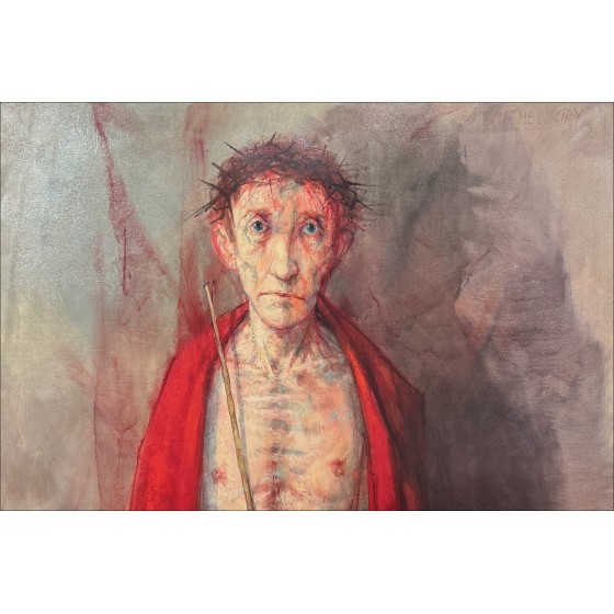 Michel CRY - Ecce Homo (Dios es Amor), pintura 1963