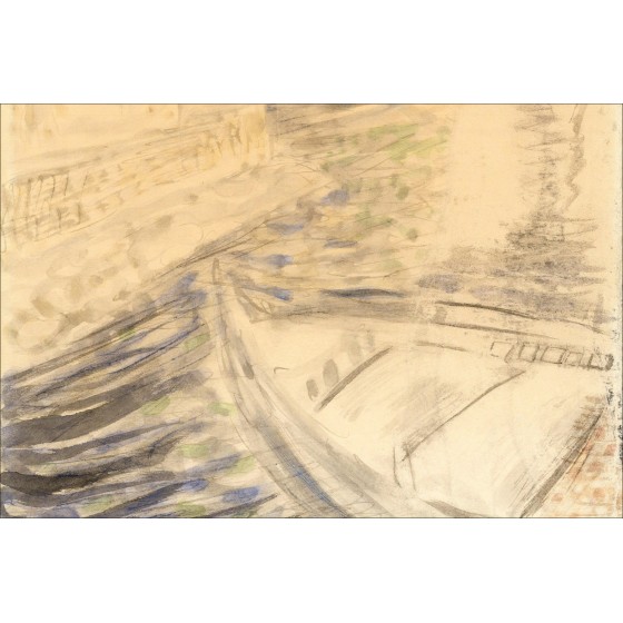 Louis Touchagues - Gondel auf dem Kanal in Venedig | Galerie 125