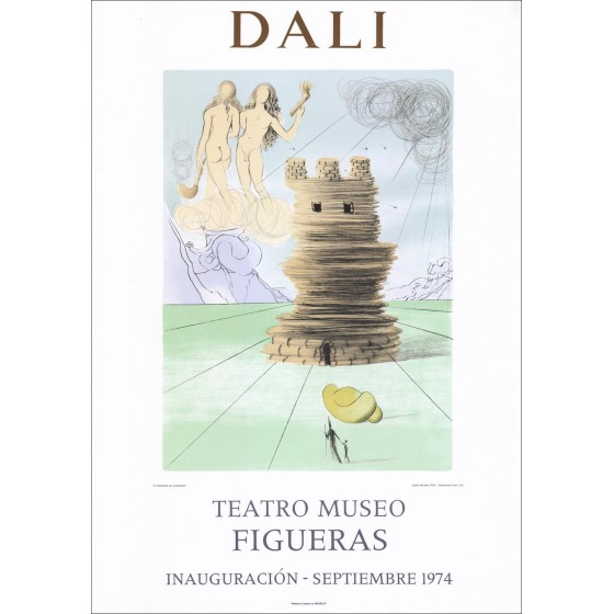 Acquisto Teatro Museo, Figueras di una litografia Mourlot di Salvador DALI