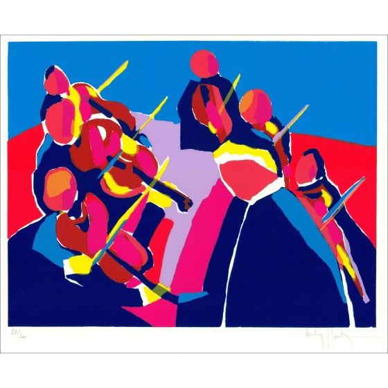 Victor HASCH - Lith Origin Original "Het orkest"