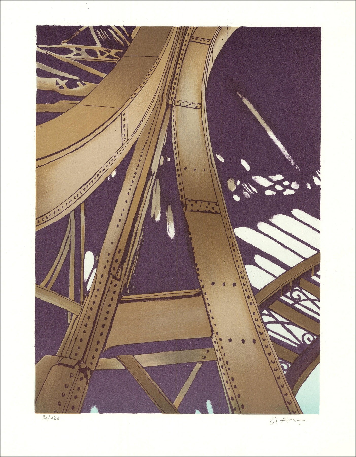 Alain Le foll - The Eiffel Tower 1978 | Galleria 125