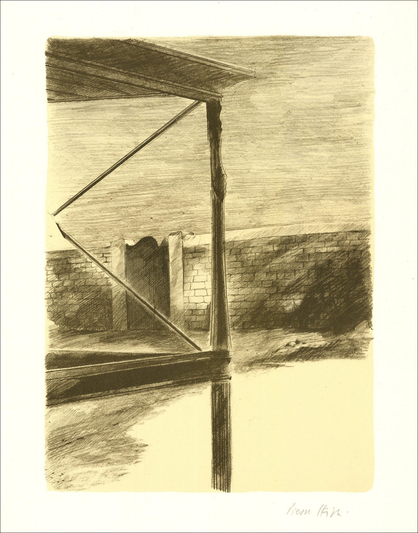 Pierre Skira - Waiting for dawn 1978 |Galerie 125