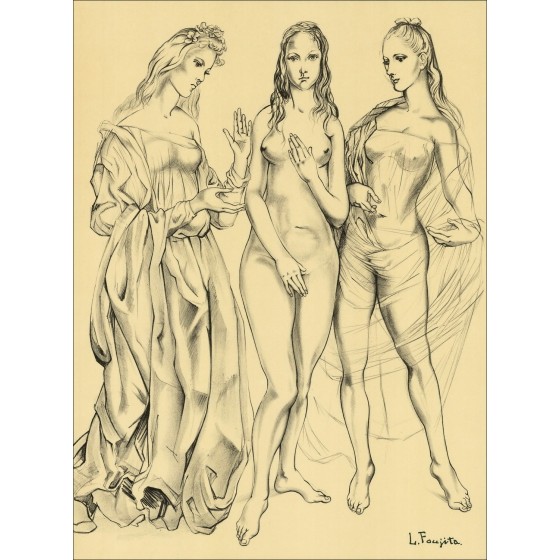 Leonard Foujita - Galliera Exhibition 1960 | Galerie 125