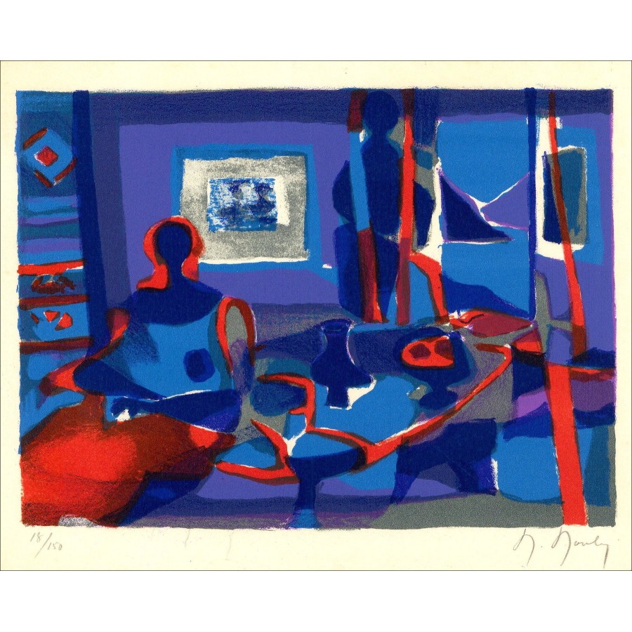 Marcel Mouly - The living room port