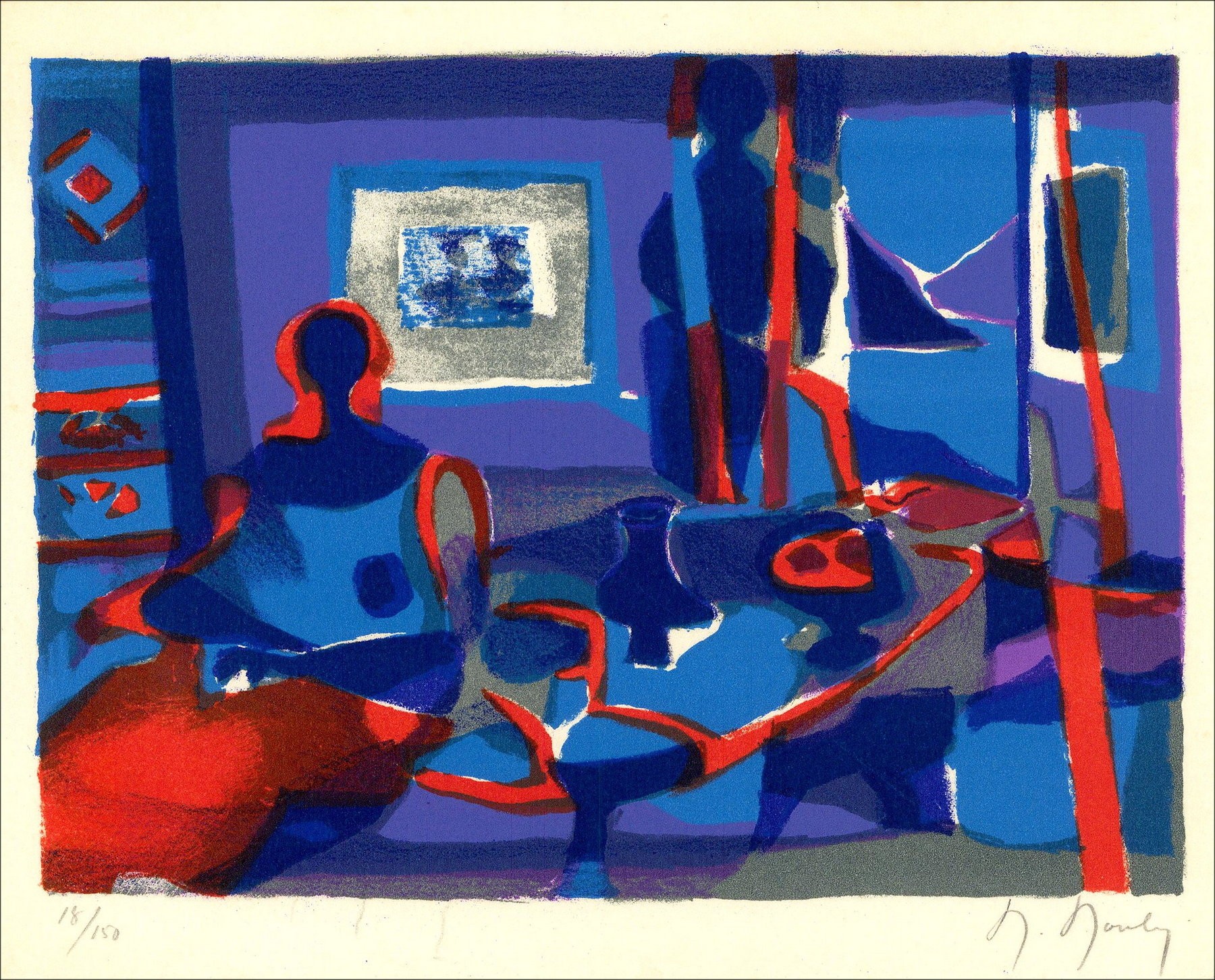 Marcel Mouly - Le port de salon | Galerie 125
