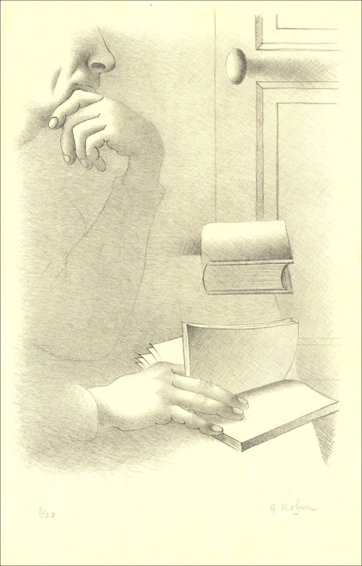 Georges Rohner - El lector: Galería 125