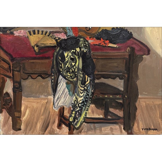 Yves Brayer - Toda la vida, tabla Torero - Óleo sobre lienzo 55x46cm
