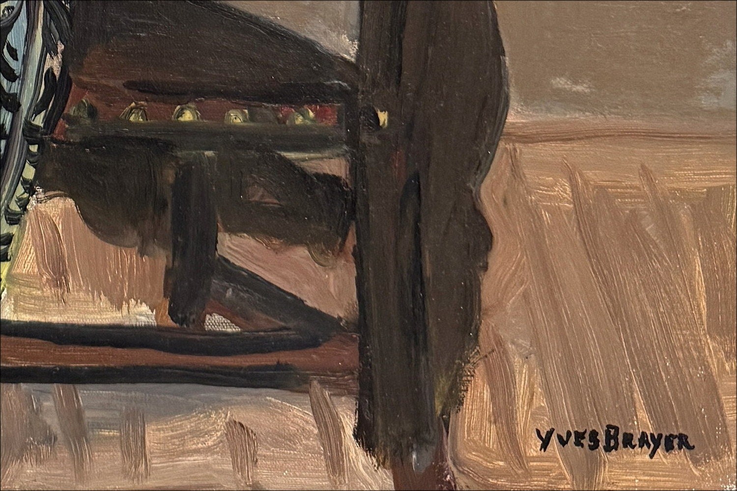 Yves Brayer - Toda la vida, tabla Torero - Óleo sobre lienzo 55x46cm