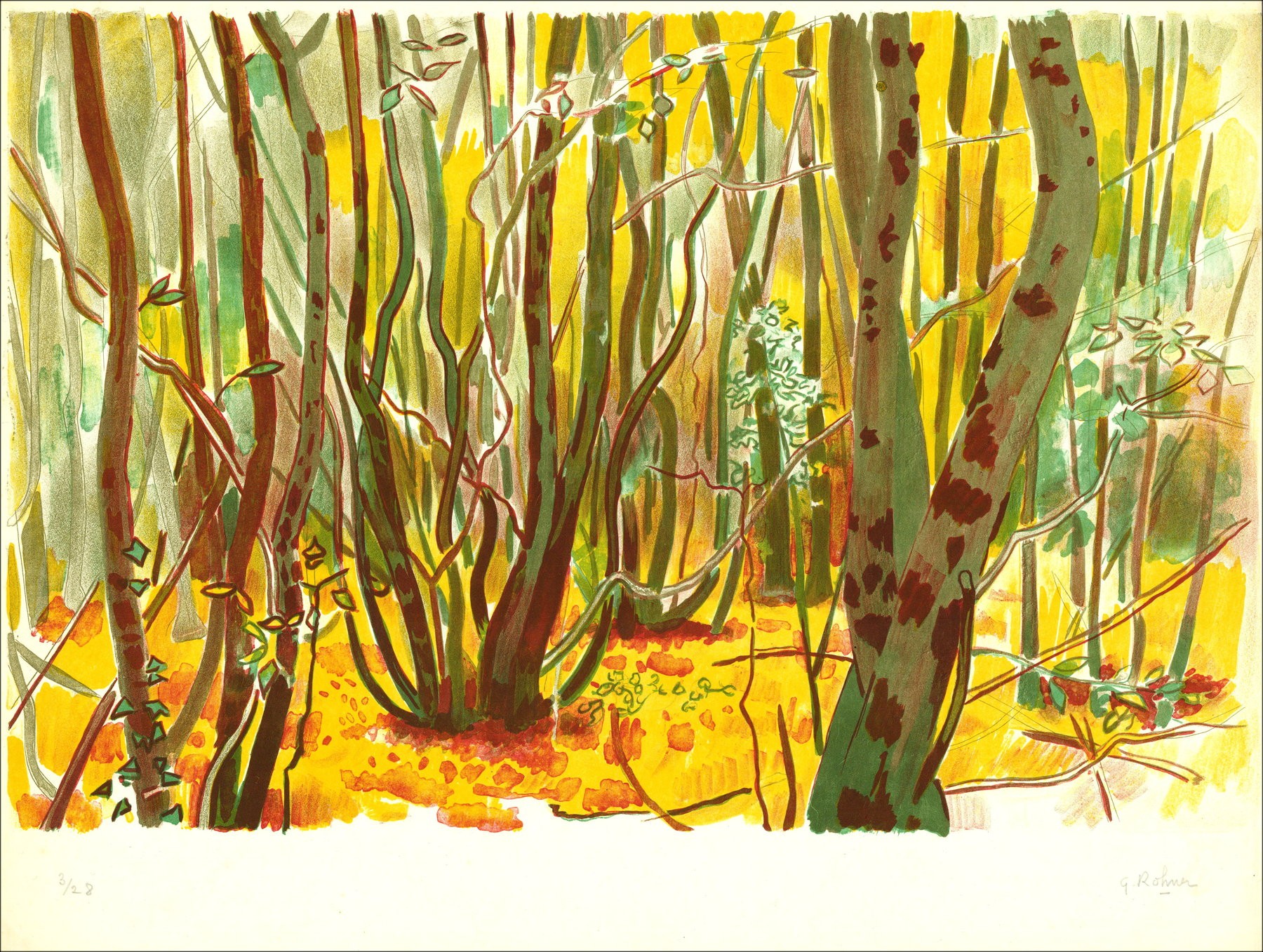 Georges Rohner - der Wald | Galerie 125