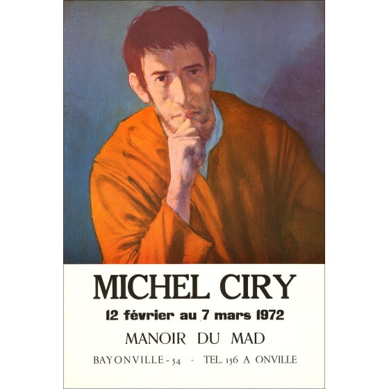 Affiche van de tentoonstelling Manoir du Mad, Bayonville (1972)