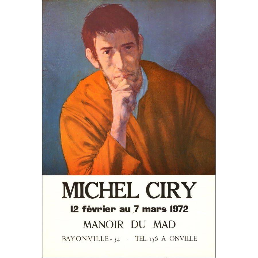Affiche van de tentoonstelling Manoir du Mad, Bayonville (1972)