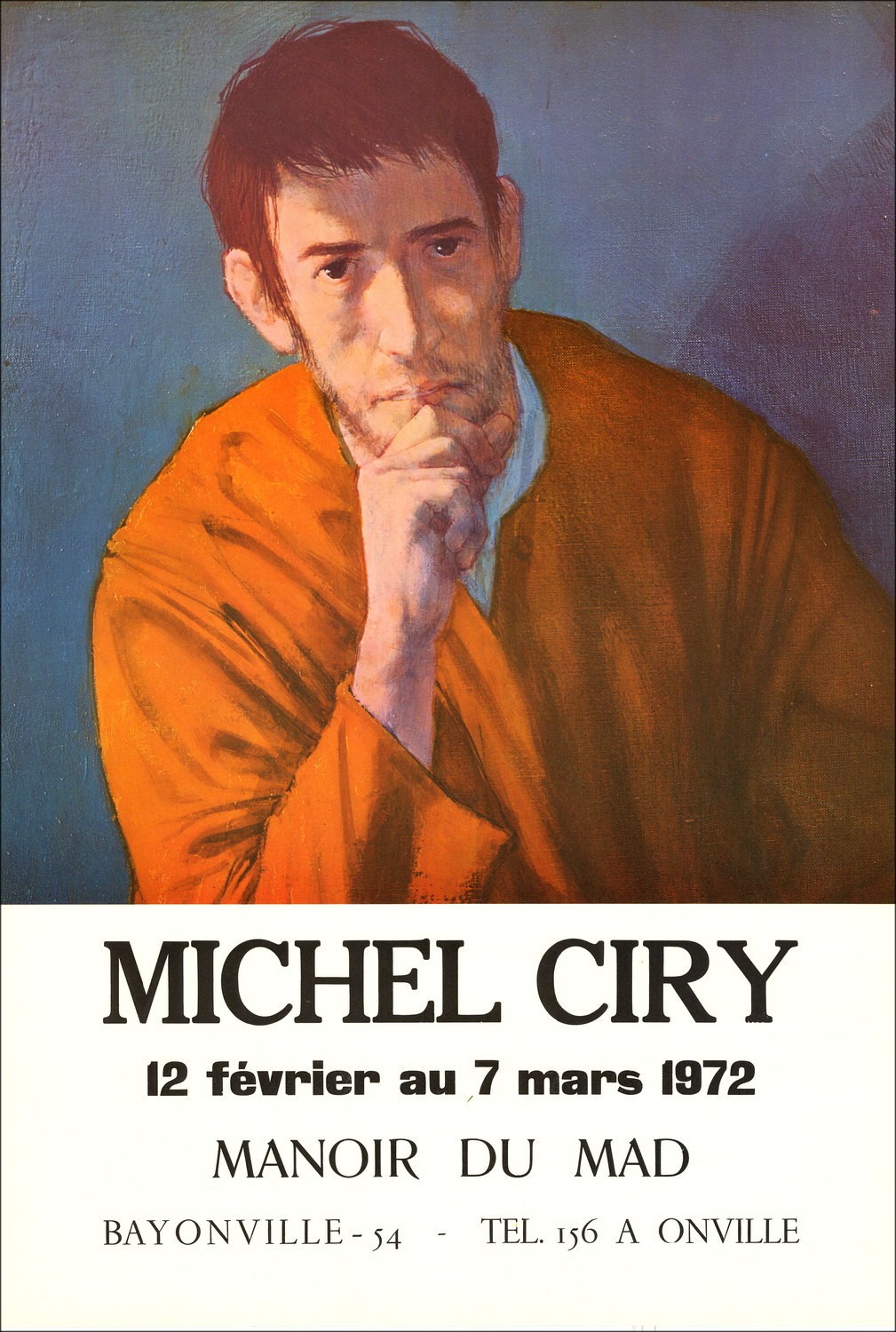 Affiche van de tentoonstelling Manoir du Mad, Bayonville (1972)