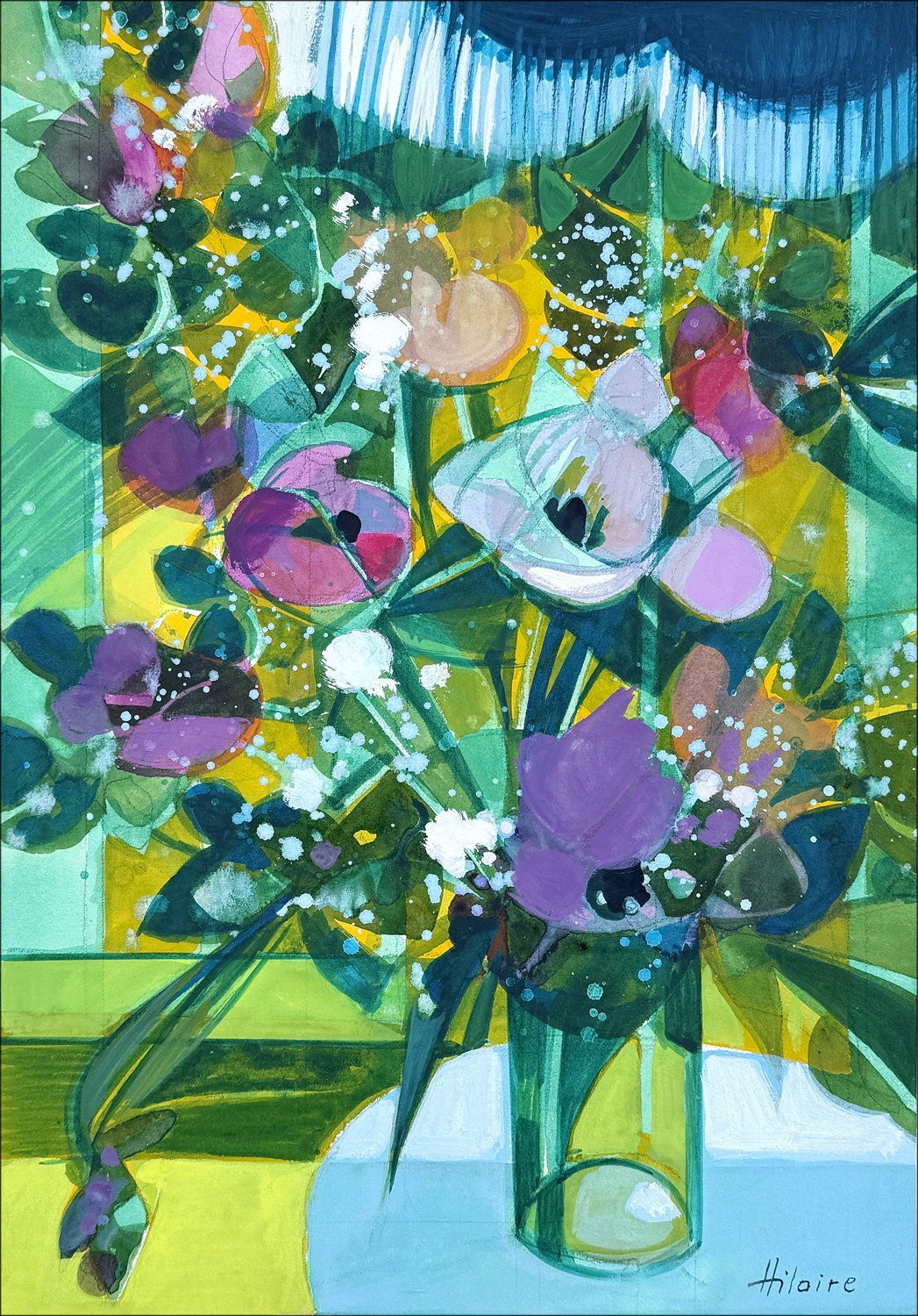 Camille Hilaire - Bouquet of flowers