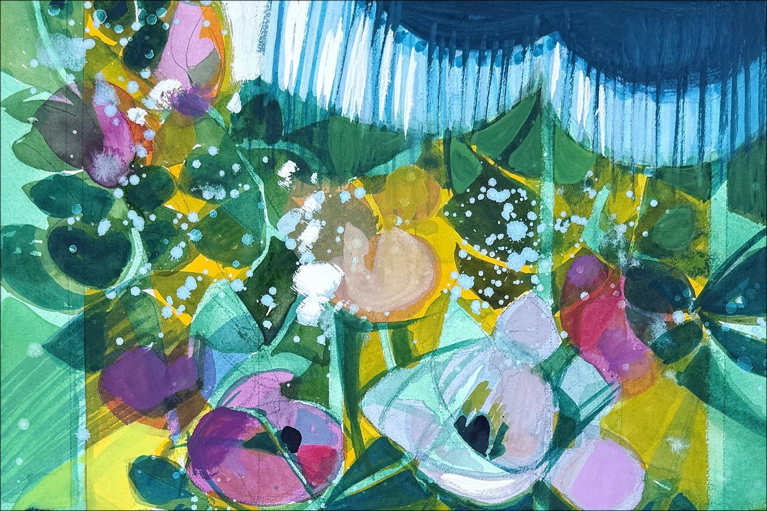 Camille Hilaire - Blumenstrauß | Galerie 125