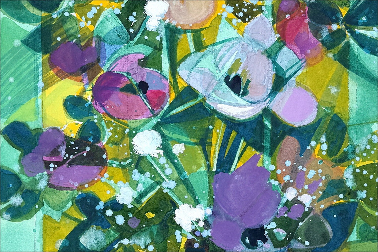 Camille Hilaire - Bouquet of flowers