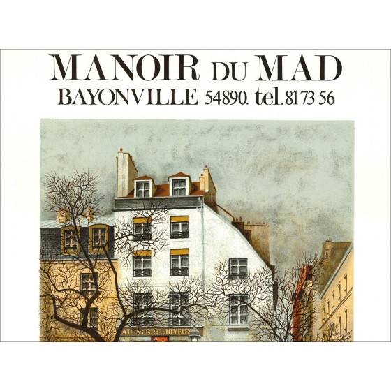 André Renoux - Exposición, Manoir du Mad 1976
