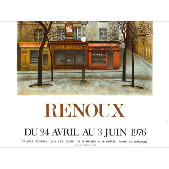André Renoux - Exhibition, Manoir du Mad 1976
