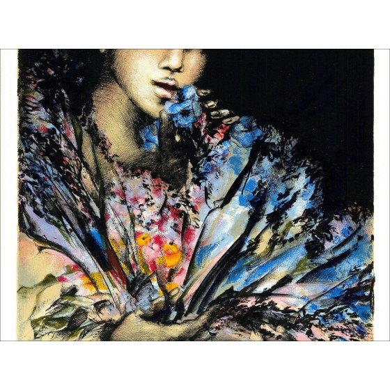 Michèle Salmon - La mujer en el ramo 1979
