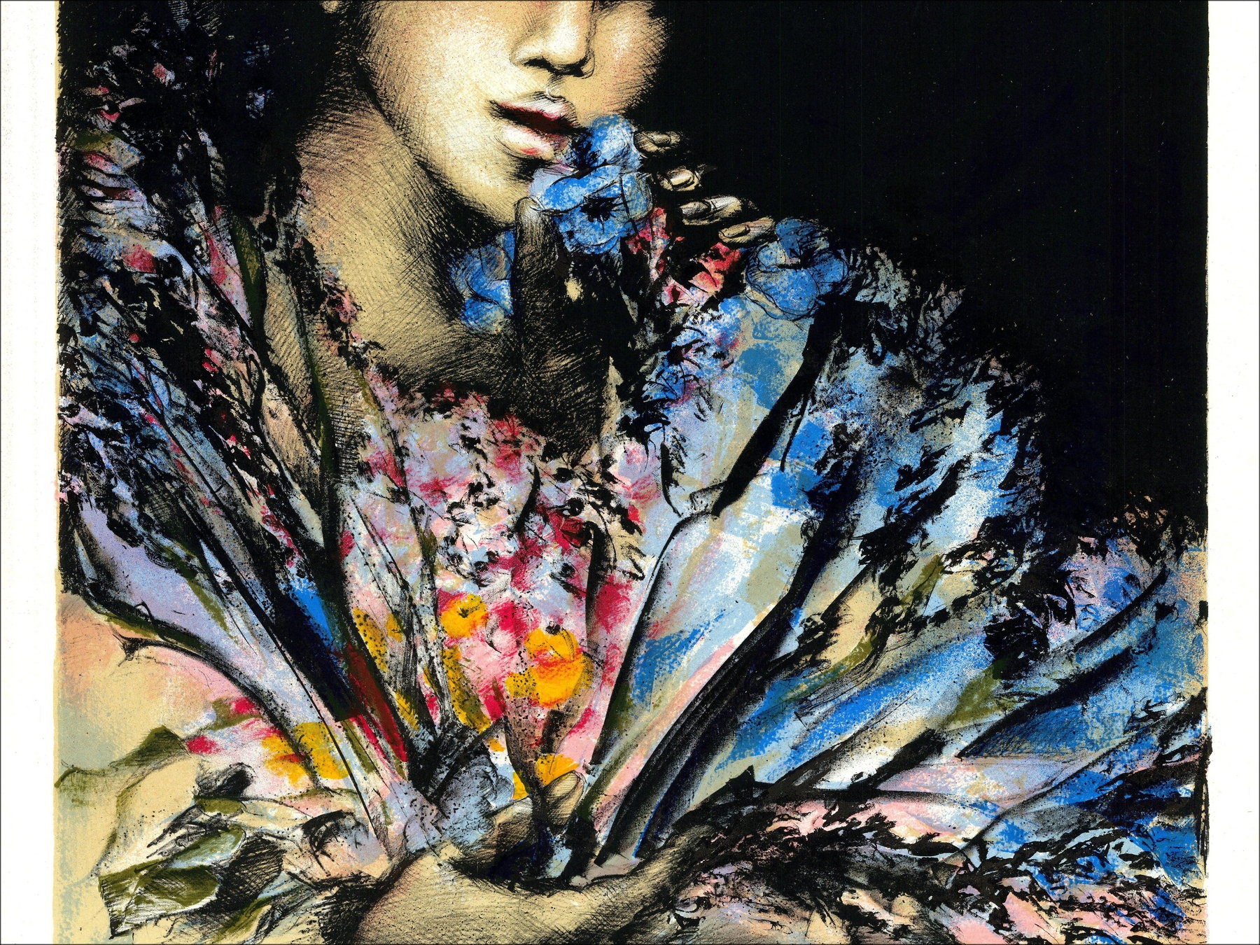 Michèle Salmon - La mujer en el ramo 1979