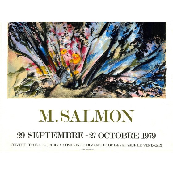 Michèle Salmon - The Woman at Bouquet 1979 | Galerij 125