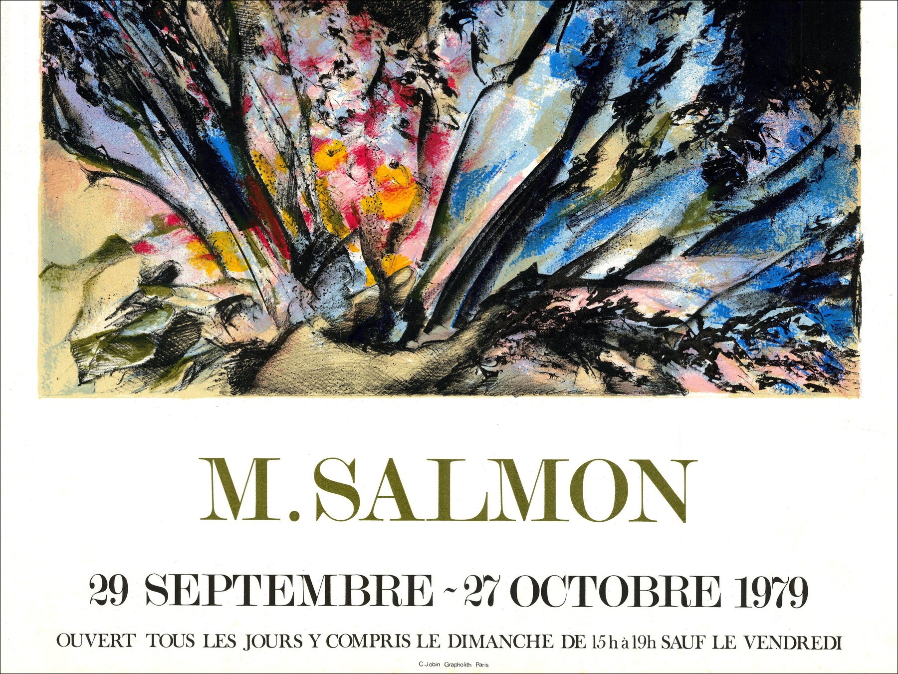 Michèle Salmon - La mujer en el ramo 1979