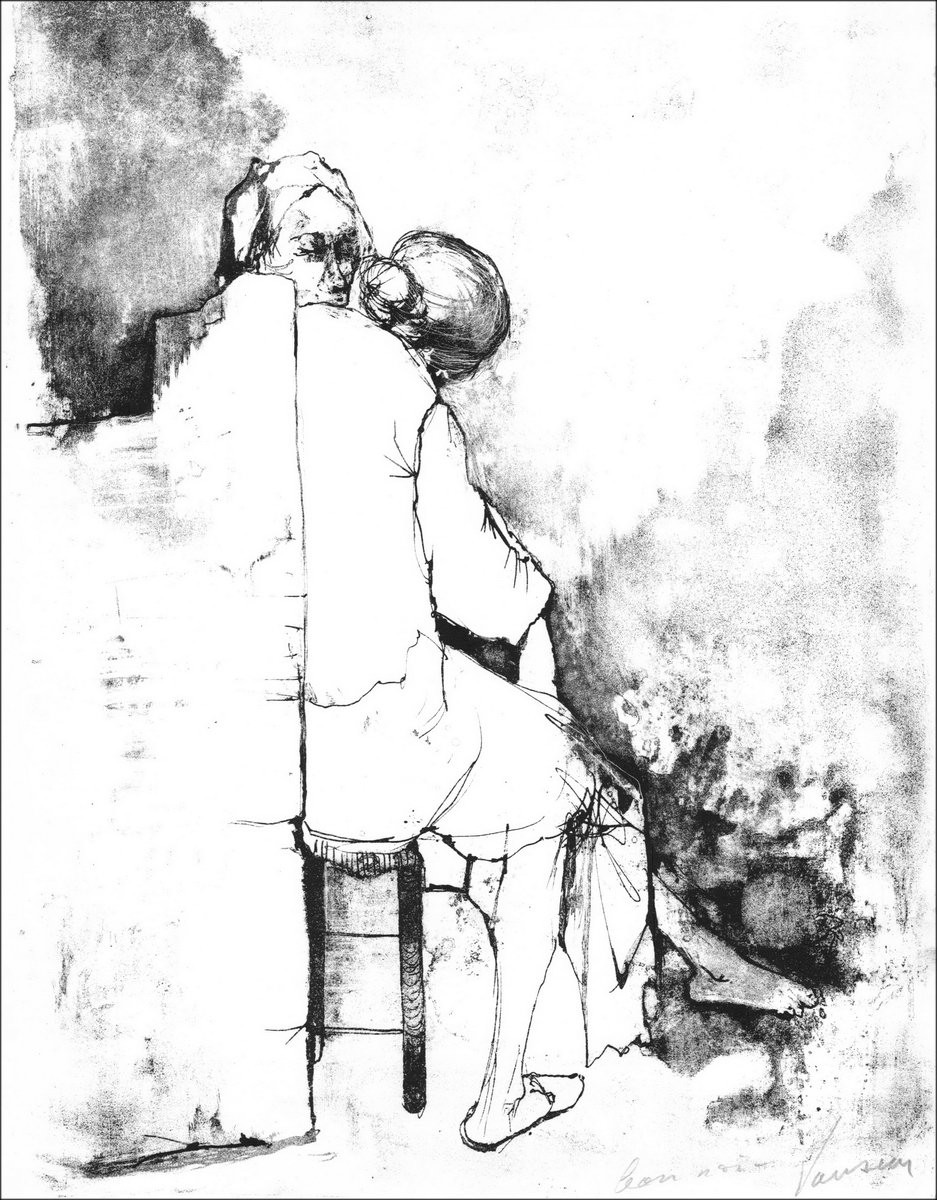 Jean Jansem, Personajes, Litografía original firmada y certificada