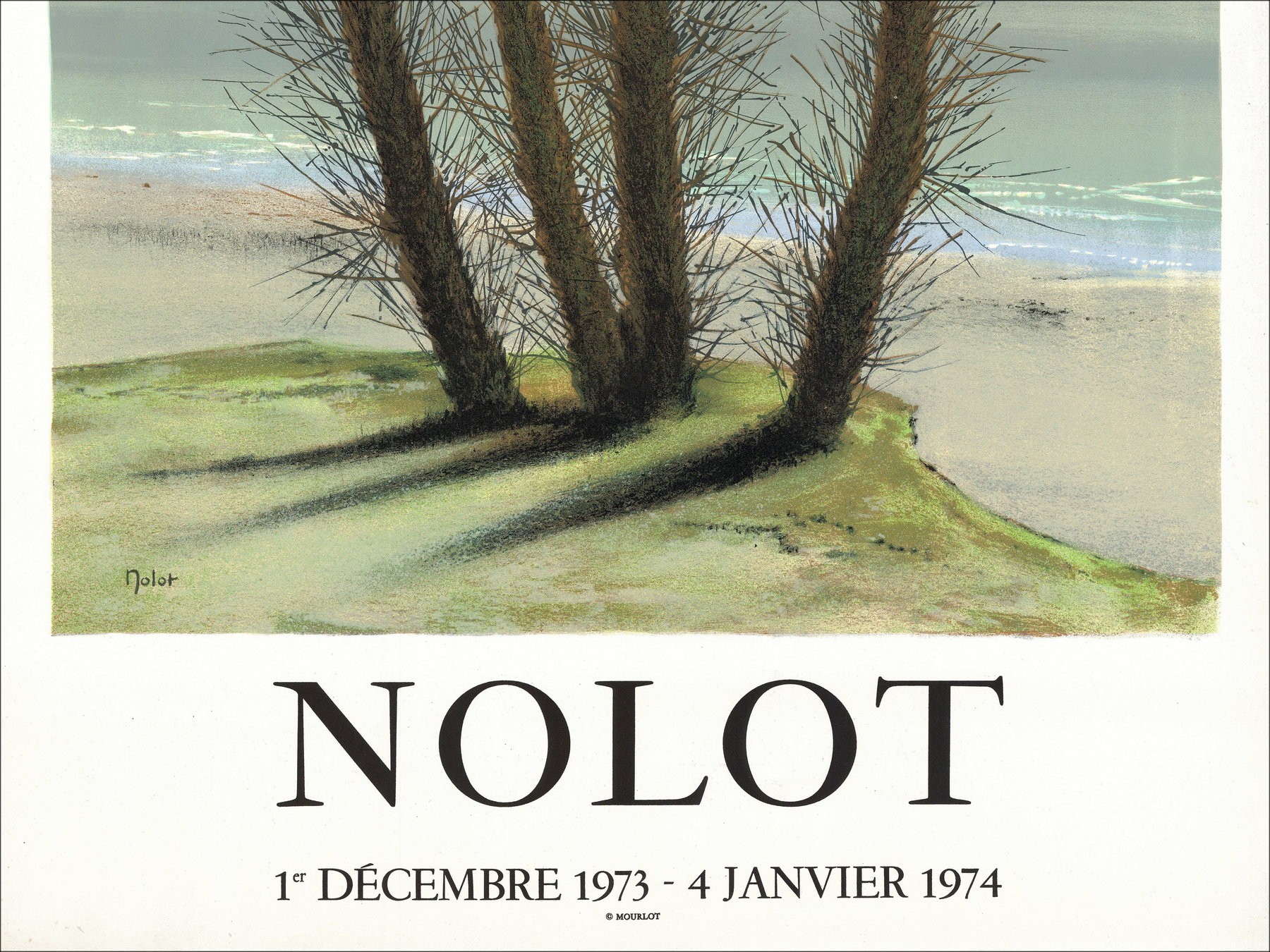 Pierre Nolot - Mostra, Manoir du Pazzo 1974 | Galleria 125