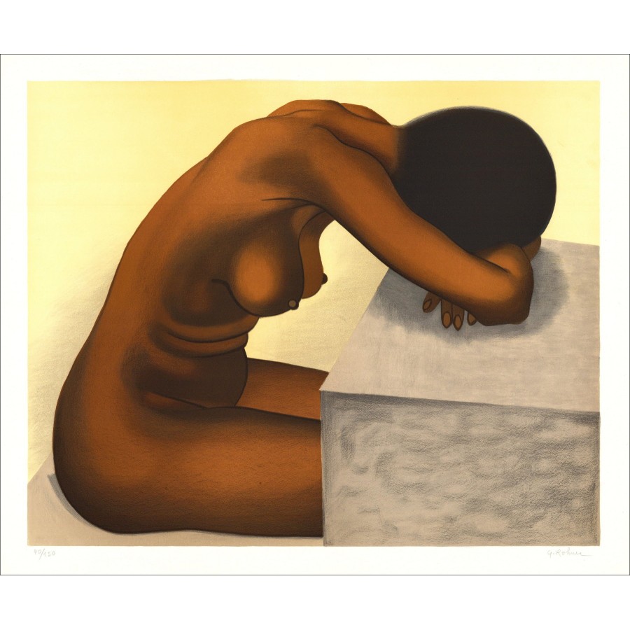 Georges Rohner - Mujer desnuda