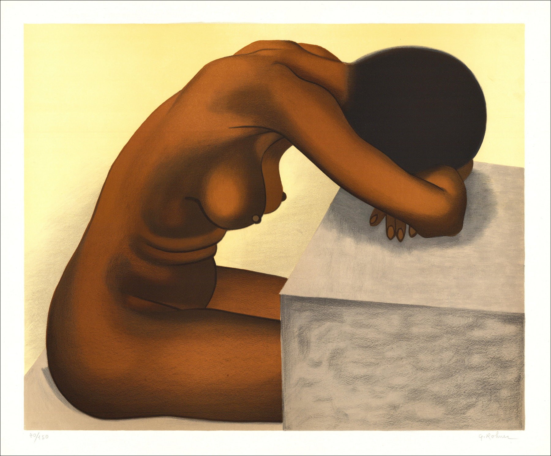 Georges Rohner - Nackte Frau | Galerie 125