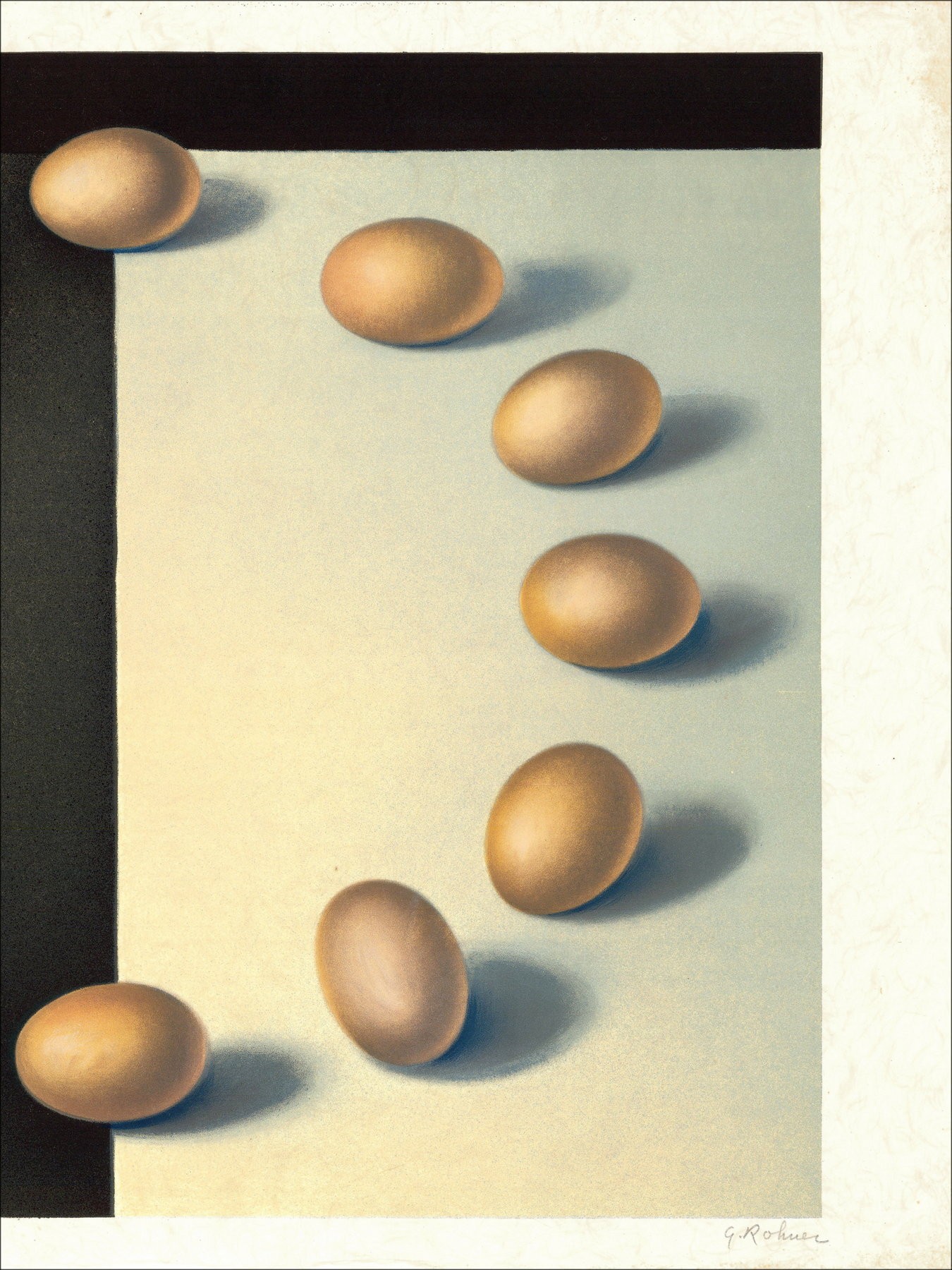 Georges Rohner - huevos