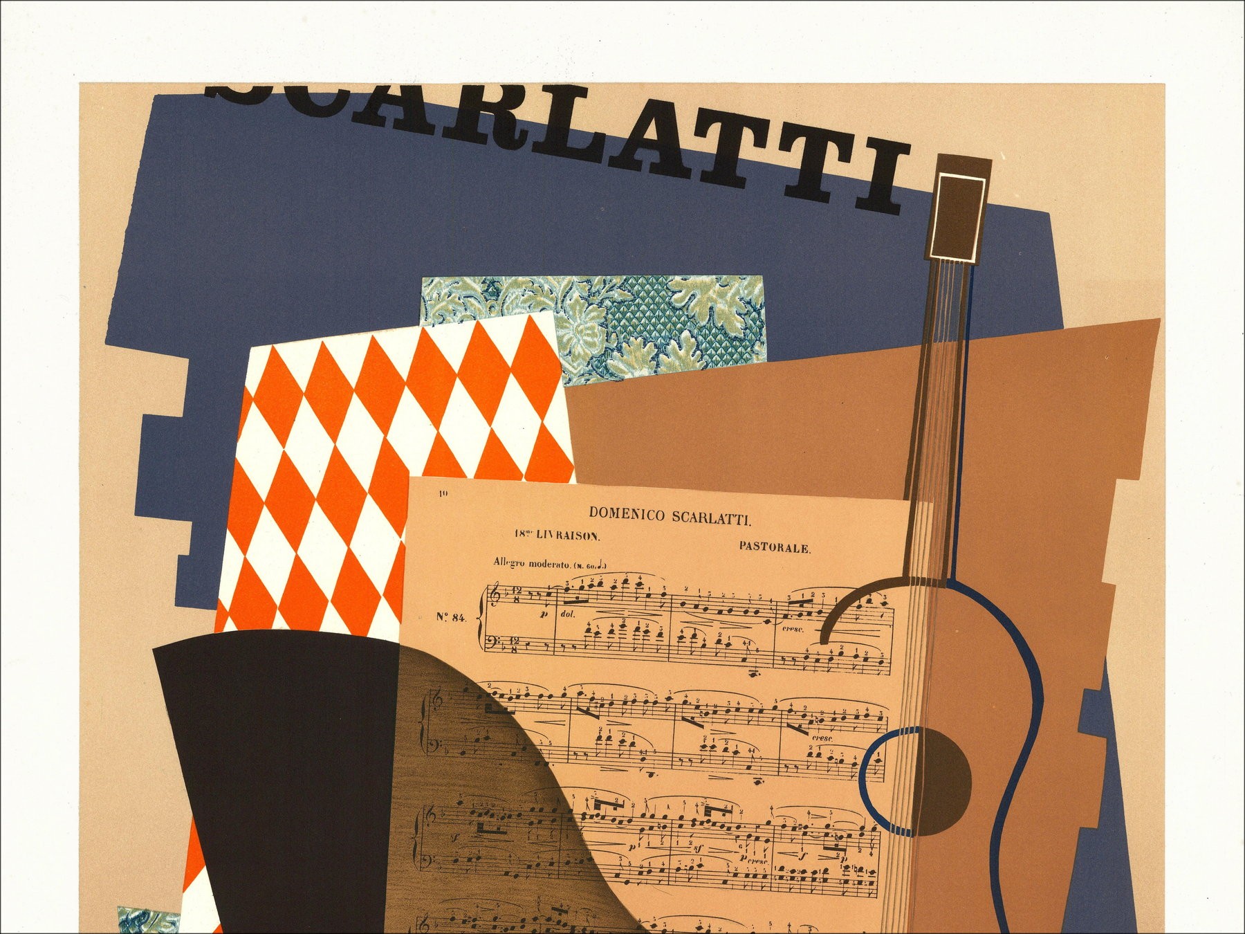 Jean-Marc Lafon - Collage musicale 1976 | Galleria 125