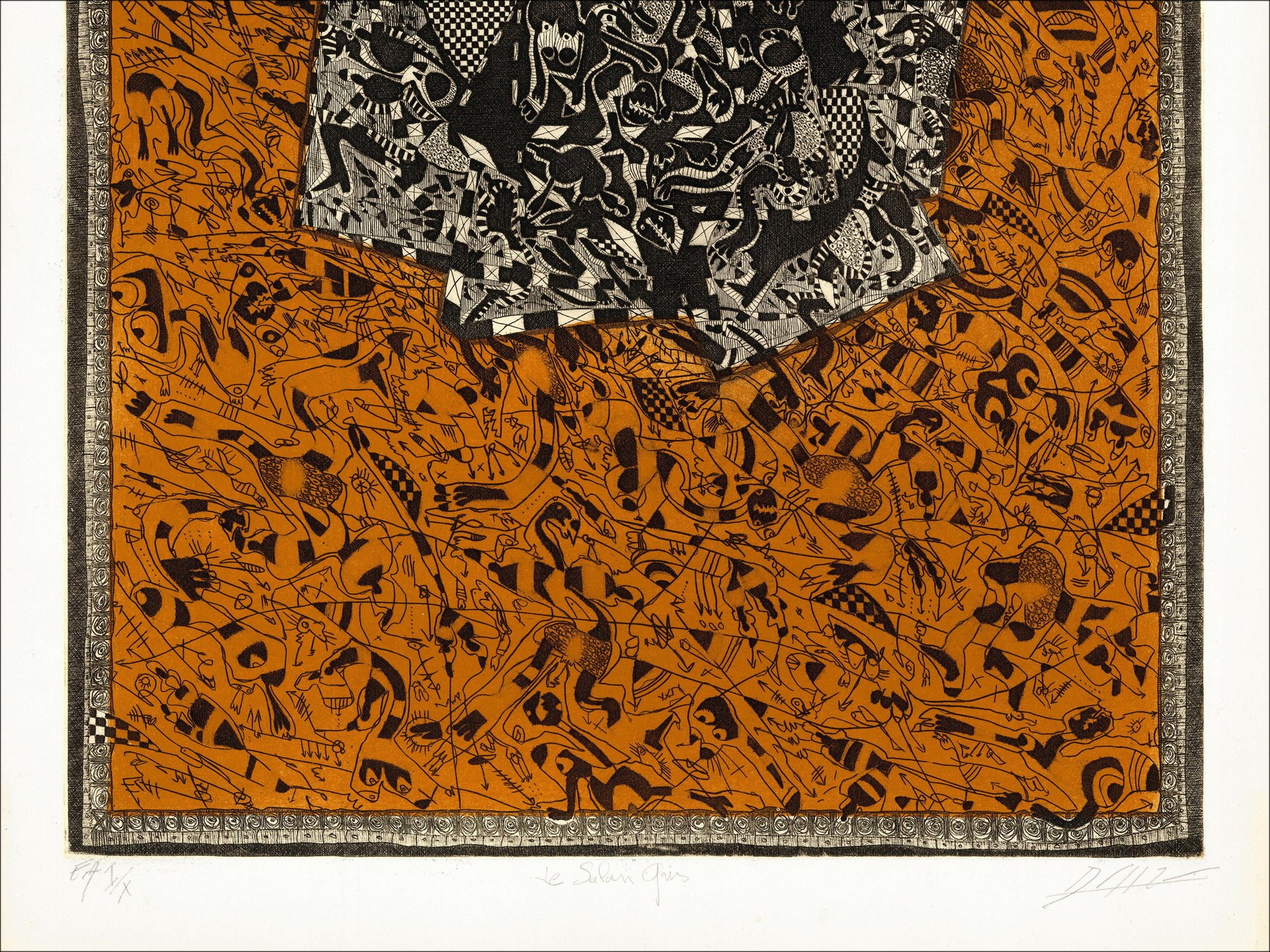Georges Dussau - Graues Wohnzimmer | Galerie 125