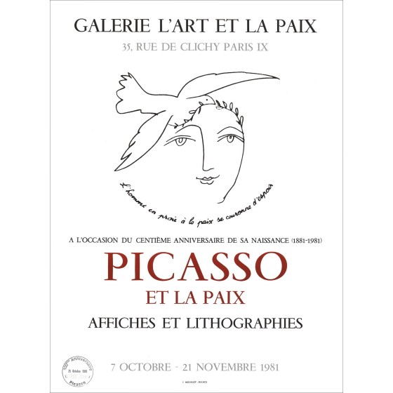 Koop Picasso en de Vrede