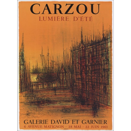Aankoop Lithfra_Latn Jean CARZOU Zomerlicht 67x49cm MOURLOT 1963 