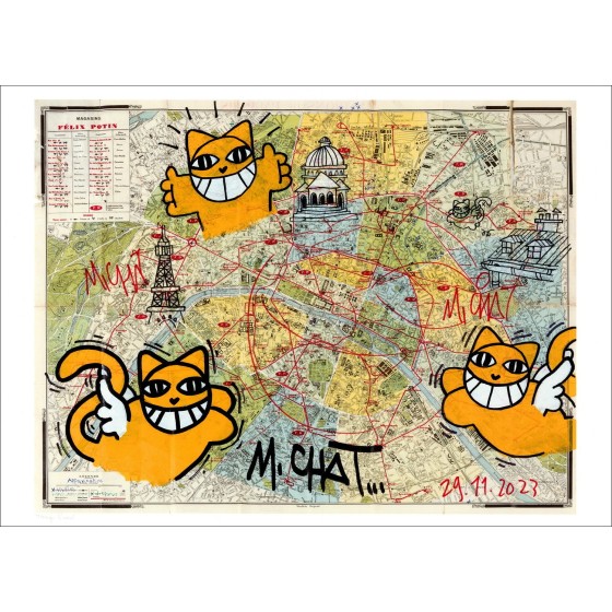 M.CHAT - Mapa de París 2023